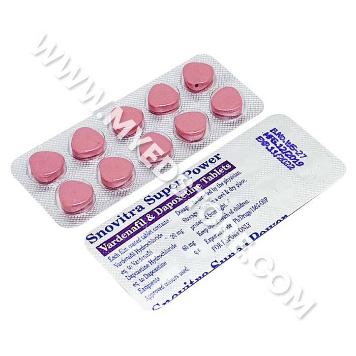 Snovitra Super Power 80 Mg Tablet | Uses | Reviews | Free Shipping