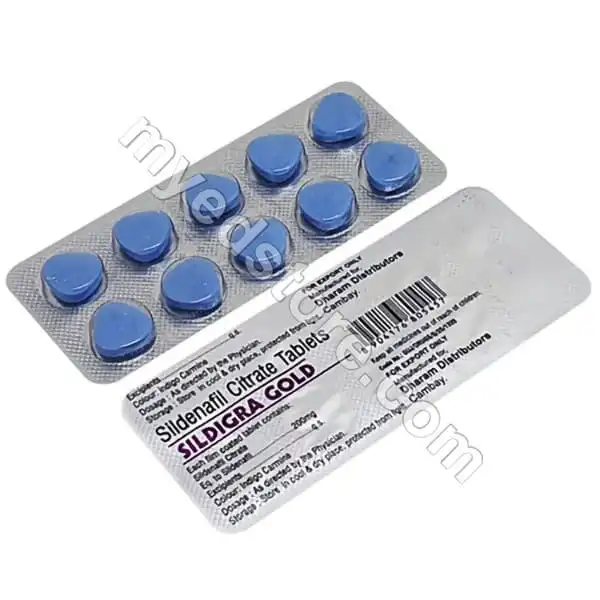 Sildigra Gold 200 mg (Sildenafil Citrate)