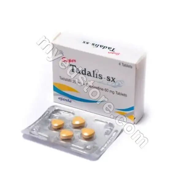 Super Tadalis SX 80 mg (Tadalafil/Dapoxetine)