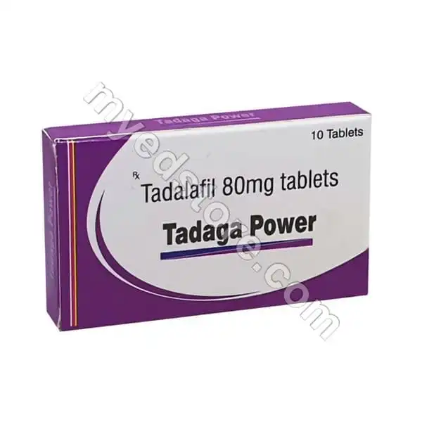 Tadaga Power 80 mg (Tadalafil)