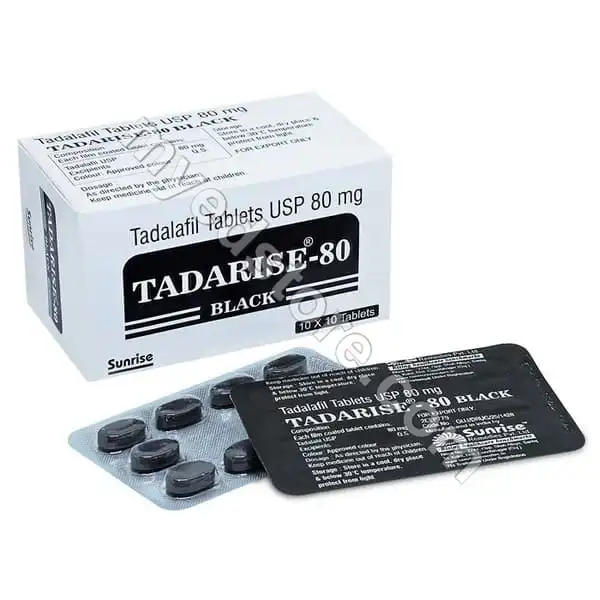 Tadarise Black 80 mg (Tadalafil)