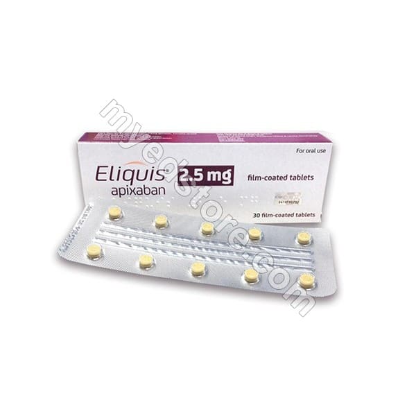 Eliquis 2.5 mg (Apixaban)