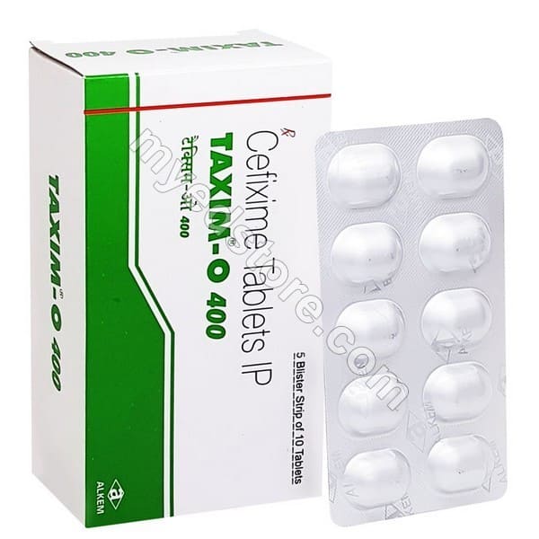 Taxim O 400 mg (Cefixime)