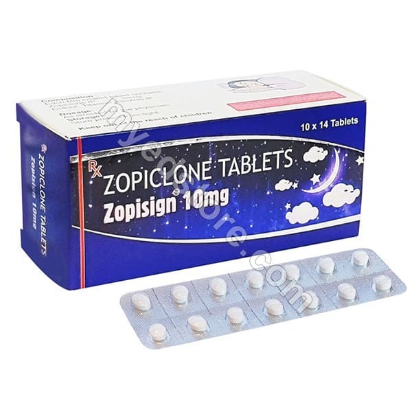 Zopisign 10 mg (Zopiclone)