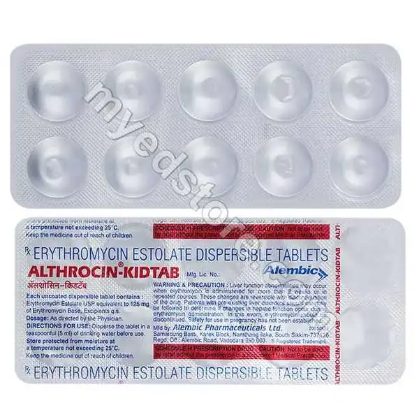 Althrocin Kid Tab 125Mg Strip