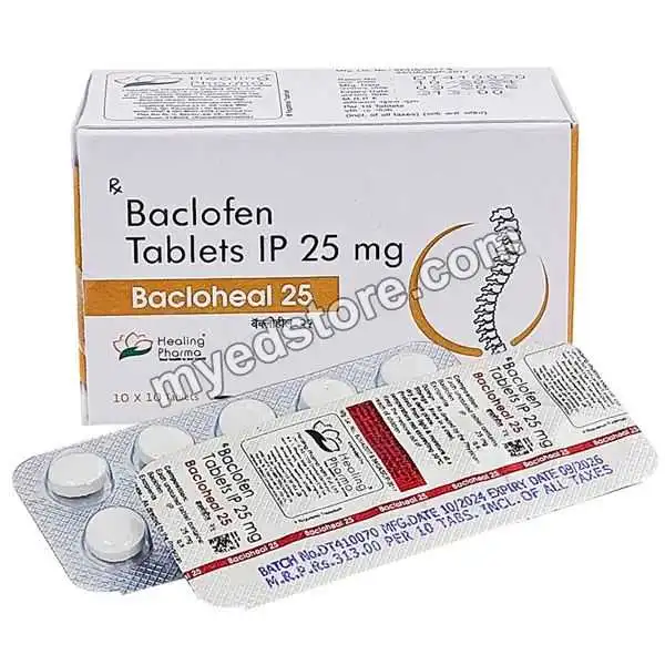 Baclofen-25mg-Tablet-(Bacloheal)