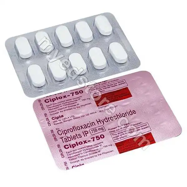 Ciprofloxacin 750 mg