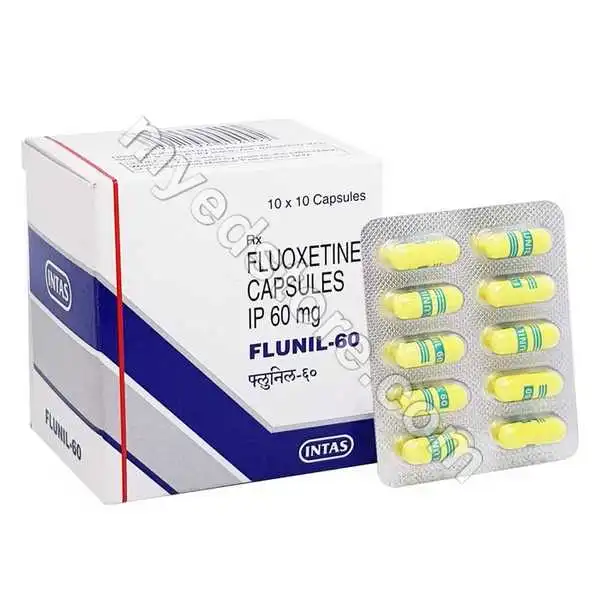 Flunil 60mg Capsule (Fluoxetine)