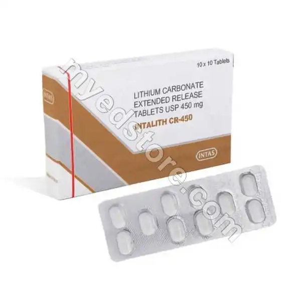 Lithium Carbonate Prolonged Release 450 mg