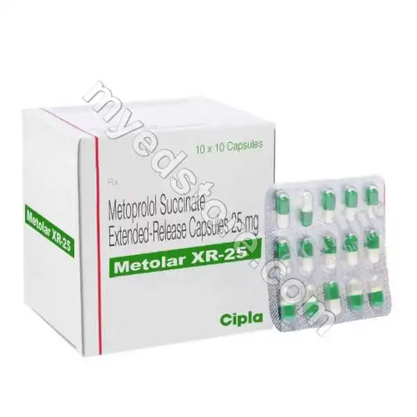 Metoprolol XR 25 mg