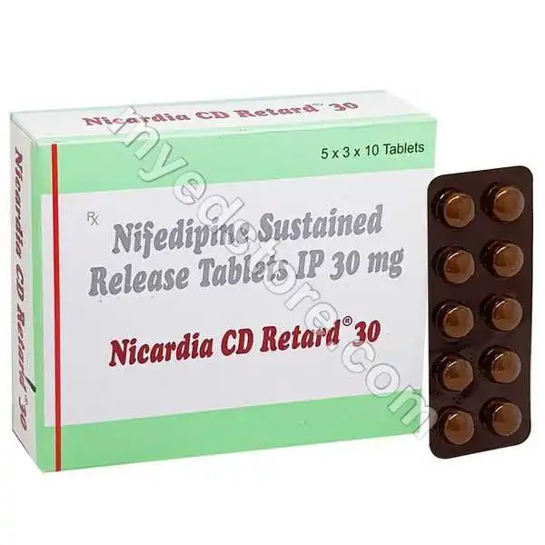 Nifedipine Sustained Release 30 mg