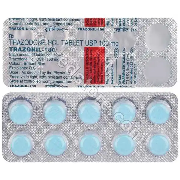 Trazonil 100 Mg (Trazodone)