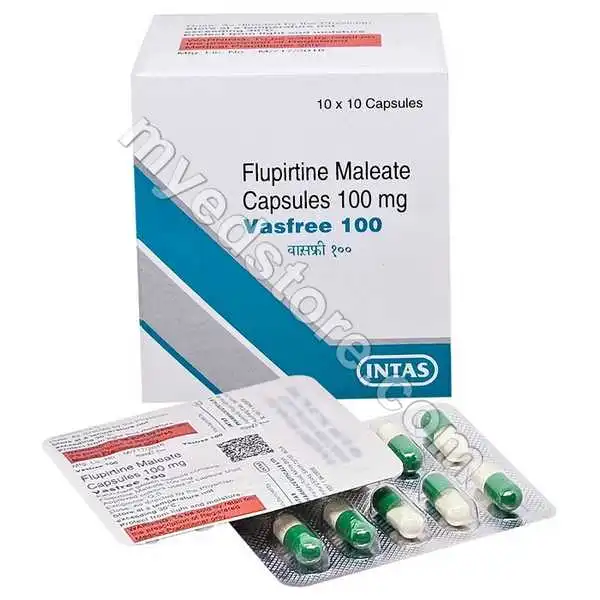 Vasfree 100 Mg (Flupirtine)