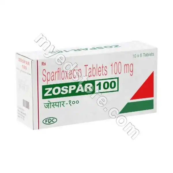Sparfloxacin 100 mg