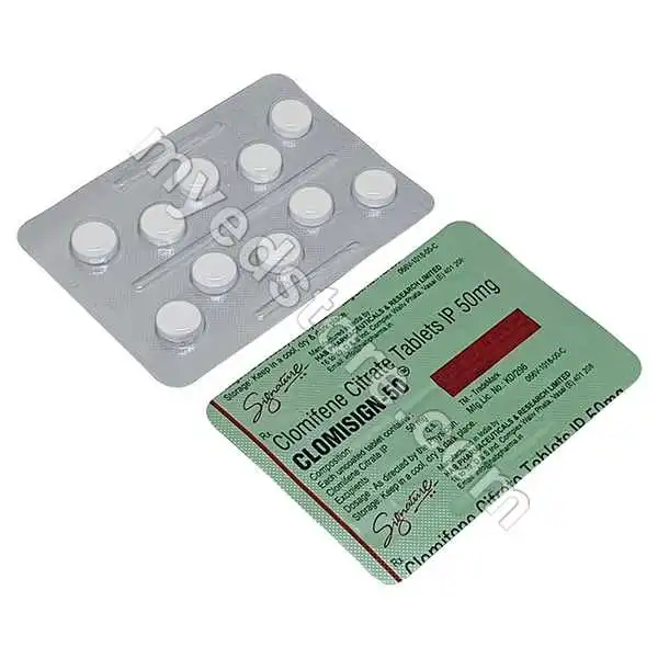 Clomisign 50Mg Strip