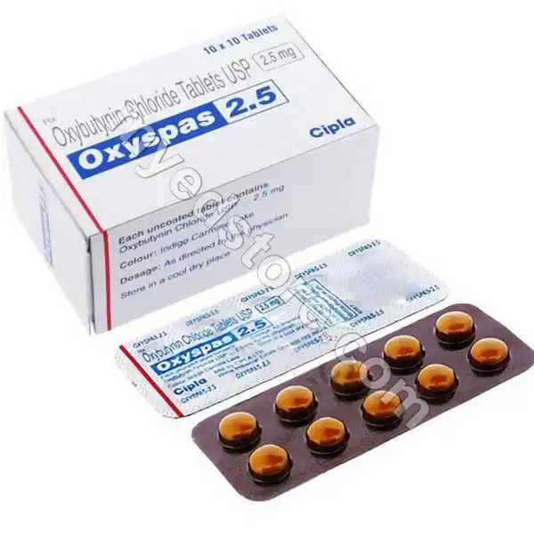 Oxyspas 2.5 mg (Oxybutynin)