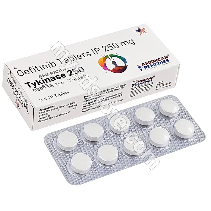 Gefitinib 250 mg Tablet (Tykinase)