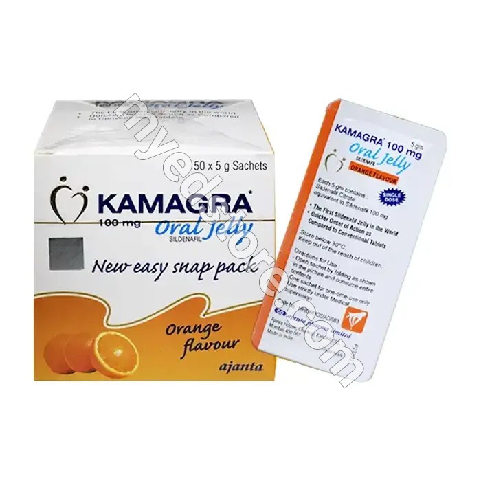 Kamagra Oral Jelly Orange Flavour