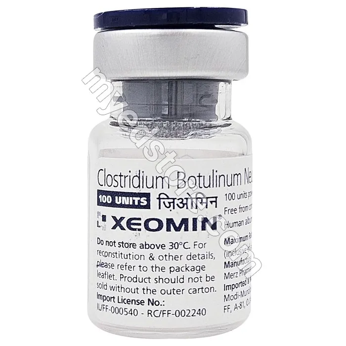 Xeomin 100 iu Injection (Clostridium Botulinum Neurotoxin Type A)