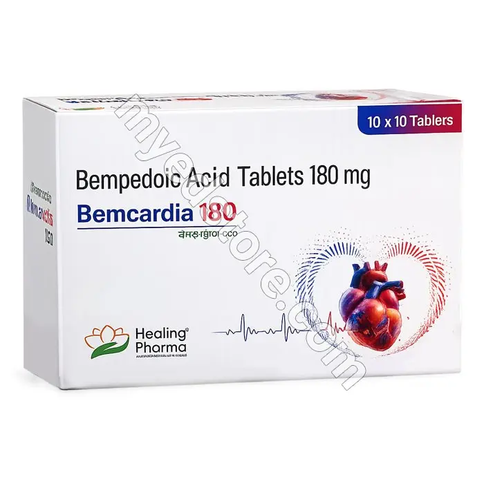 Bemcardia 180 mg Tablet (Bempedoic acid)