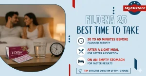 Fildena 25 Best Time to Take: Expert Guide for Optimal Effectiveness