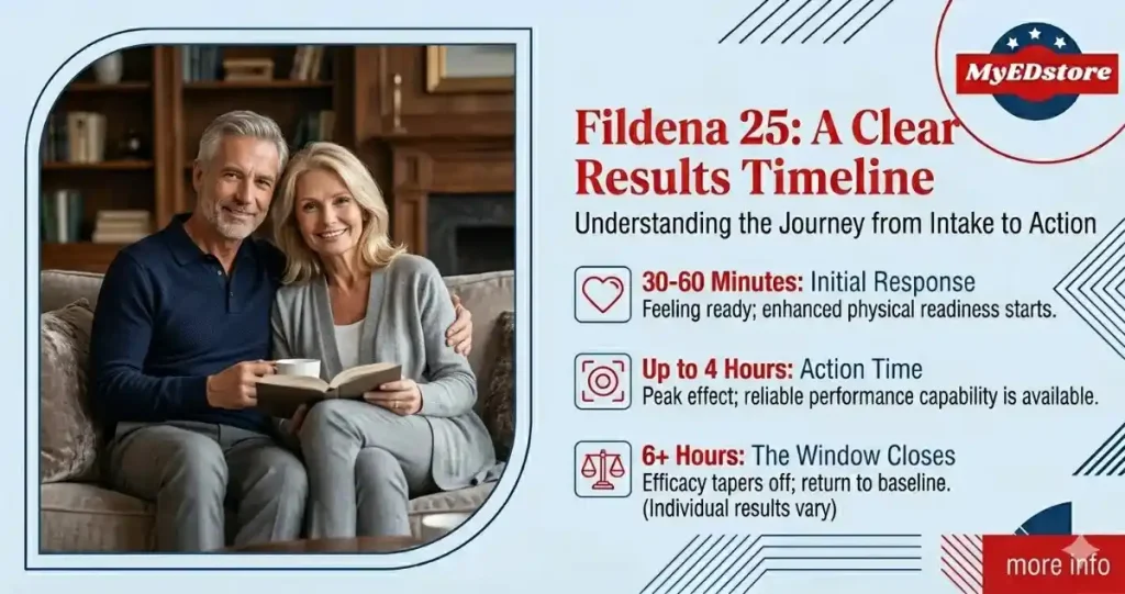 fildena 25 results timeline