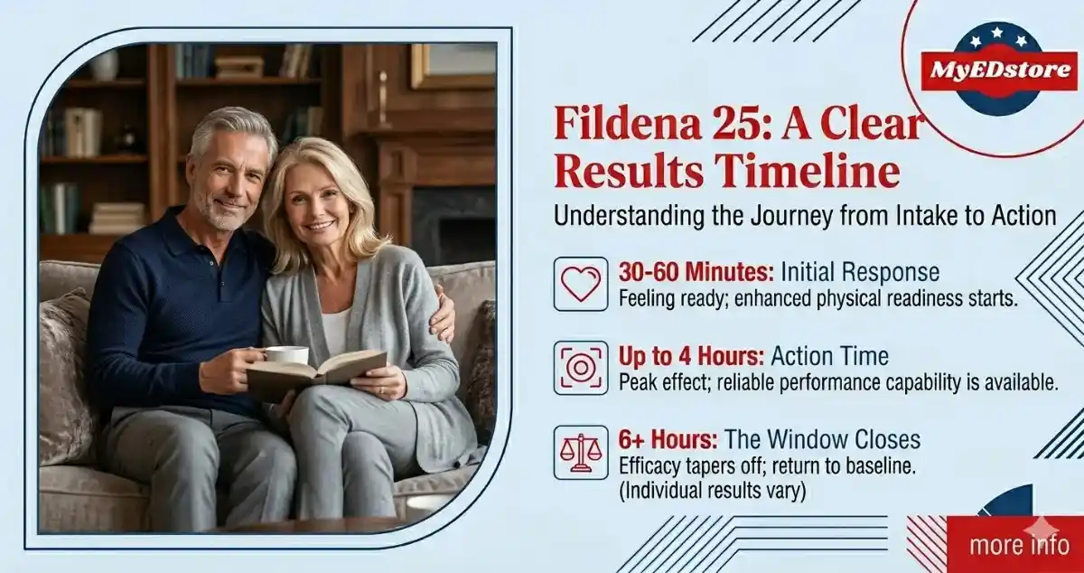 fildena 25 results timeline