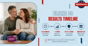 Fildena 50 Results Timeline: What to Expect & When to See Effects