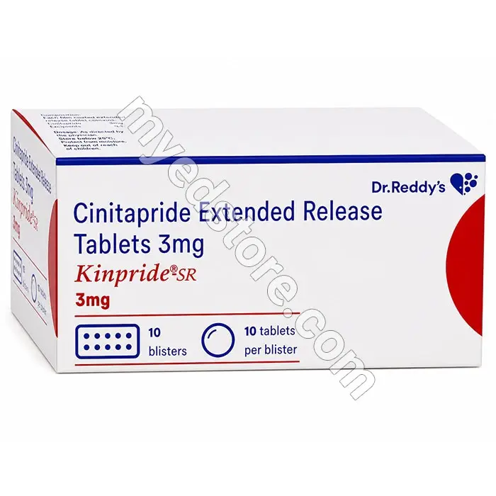 Kinpride 3 mg SR Tablet (Cinitapride)