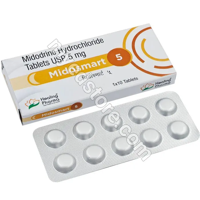 Midosmart 5 mg Tablet (Midodrine)