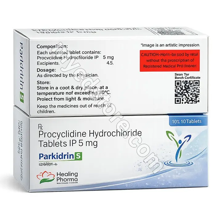 Parkidrin 5 mg Tablet (Procyclidine)