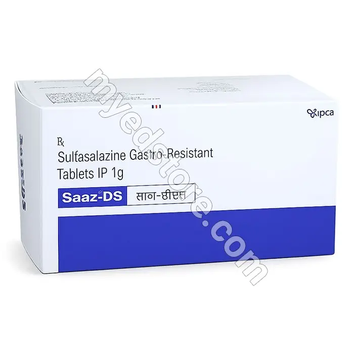 Saaz-DS 1000 mg Tablet (Sulfasalazine)