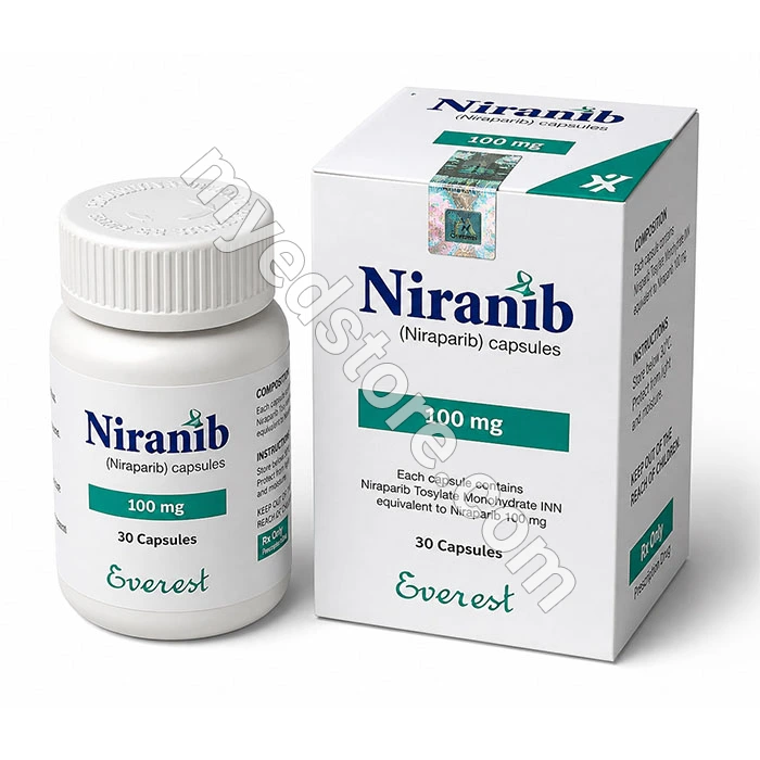Niranib 100 mg Capsule (Niraparib)