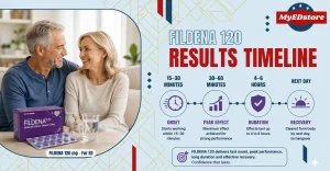 Fildena 120 Results Timeline: What to Expect & When to See Effects