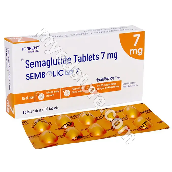 Sembolic 7 mg Tablet (Semaglutide)